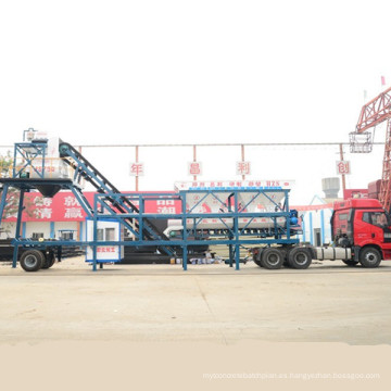 Certificado CE Yhzs35 Moving Concrete Plant